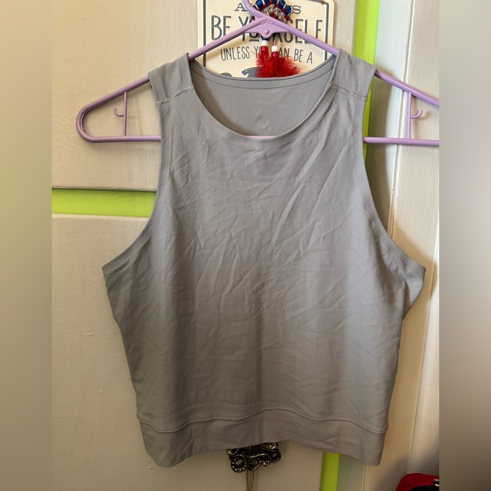 Lululemon Athletica Gray Tank Top
